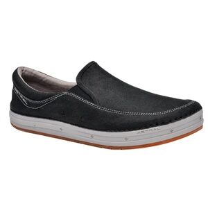 Astral Hemp Baker M’s Canvas Slip On Shoe Onyx Black Flexible Sustainable Men 9